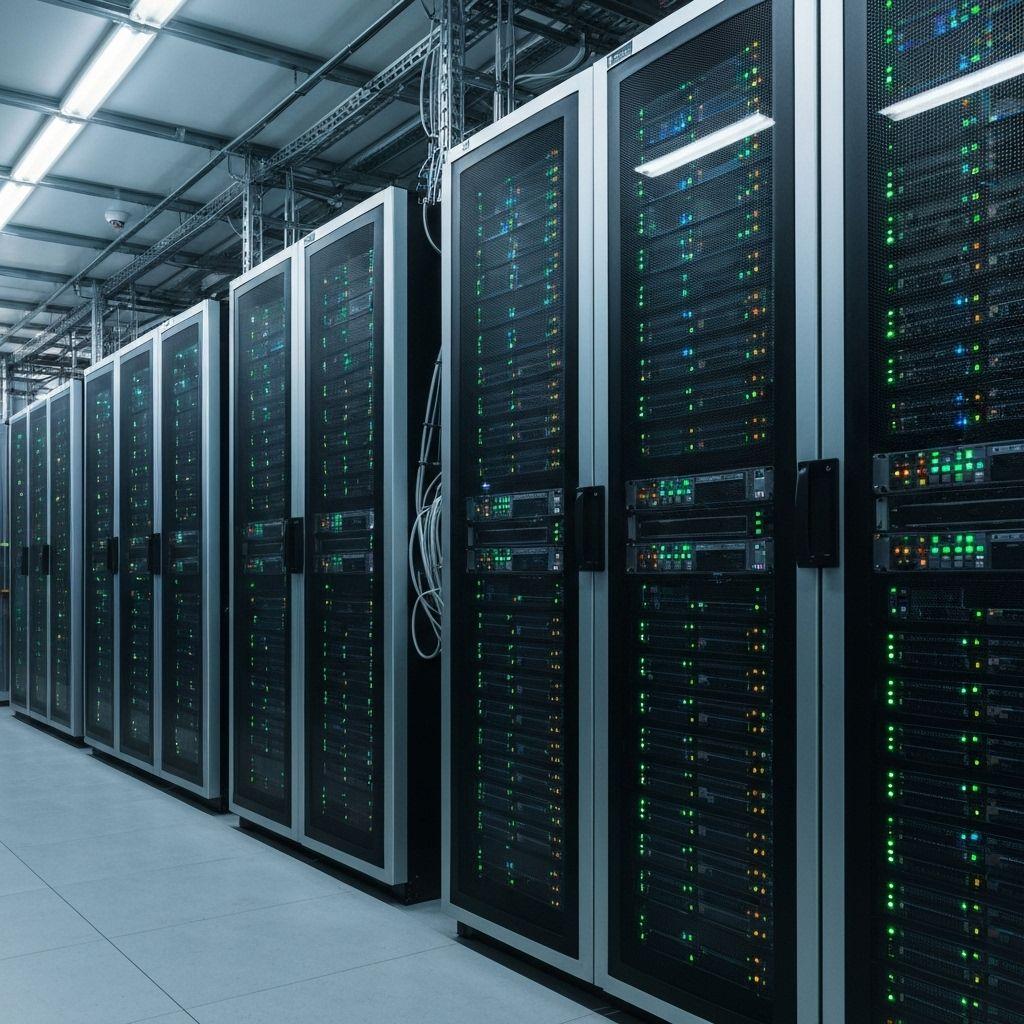 חוות שרתים מודרנית של הוסט אלוועם טכנולוגיה מתקדמת